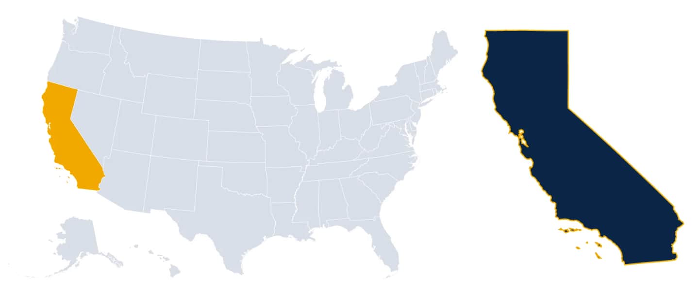 Map of California