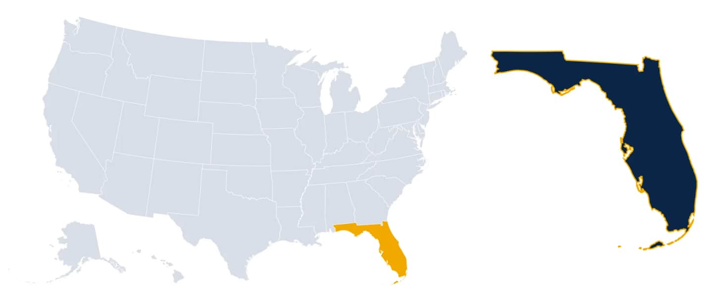 Map of Florida