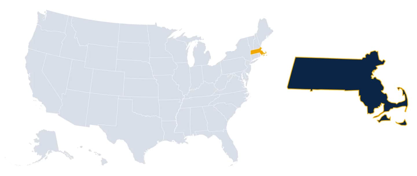 Map of Massachusetts
