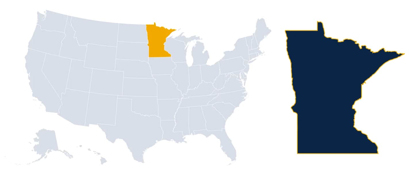 Map of Minnesota