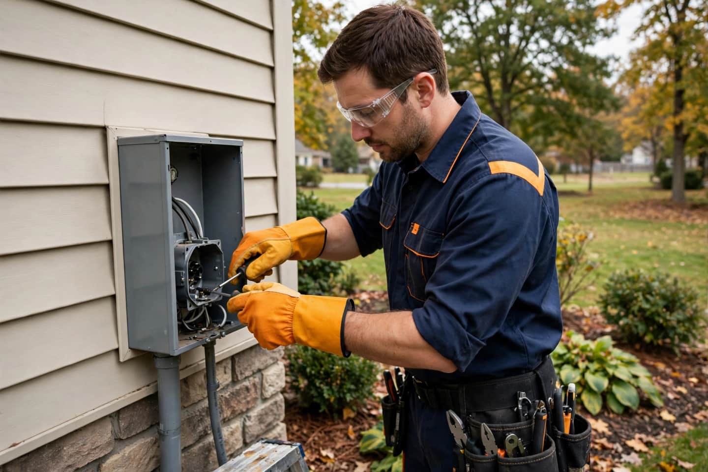Meter Base Replacement illustration