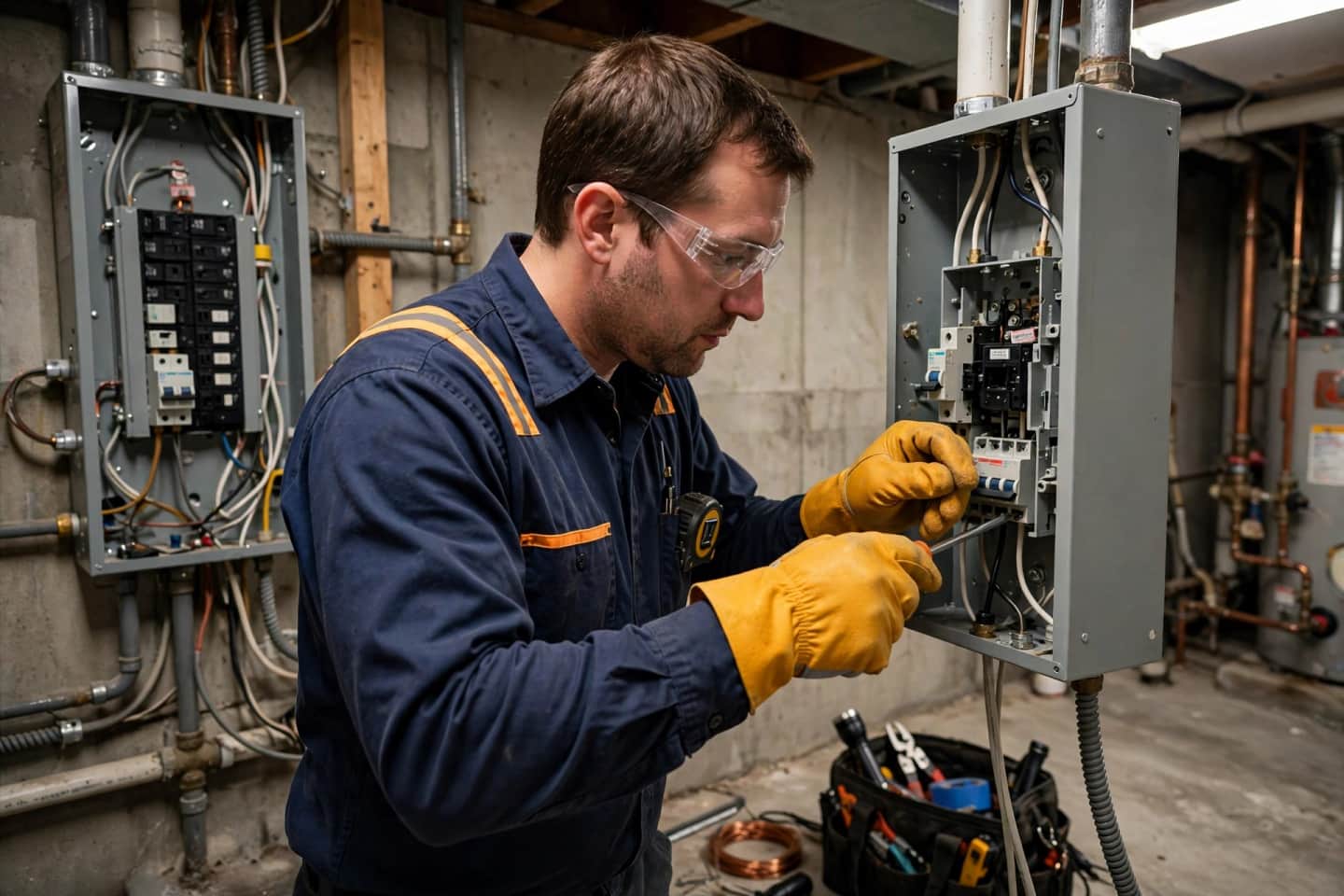 Transfer Switch Installation illustration
