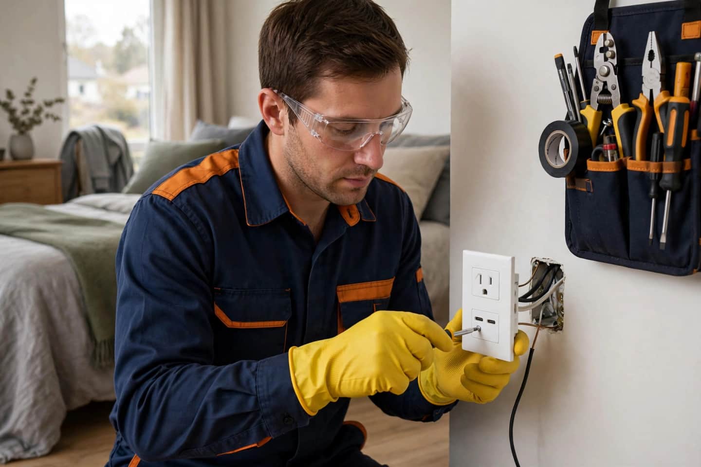 Outlet & GFCI Installation illustration